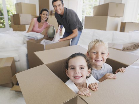 Professional house removalists in UK preparing for a home move