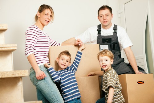 Man and van service helping with a small home move in the UK