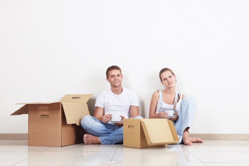 Professional van transport for furniture and office items in the UK