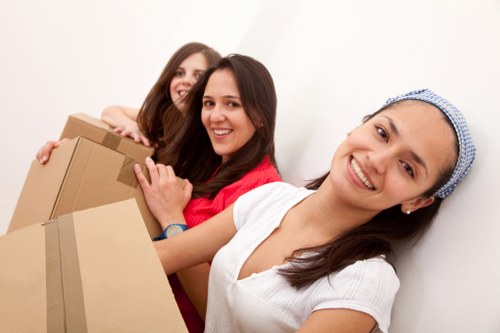 Storage and transport setup for secure removals in UK