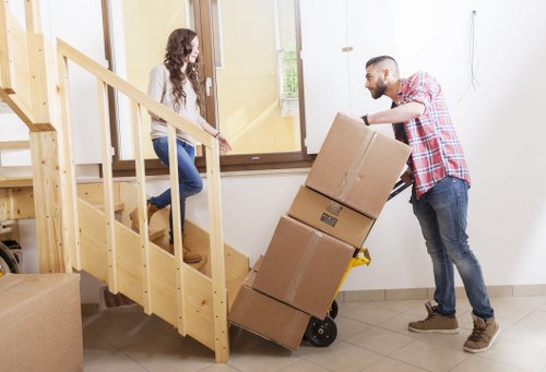 Different types of packing boxes for shipping and home organisation